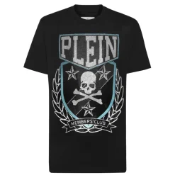 Outlet T-shirt Round Neck SS With Patch Skull&Bones T-Shirts