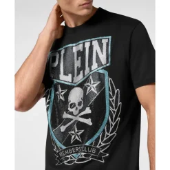 Outlet T-shirt Round Neck SS With Patch Skull&Bones T-Shirts