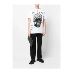 Clearance T-shirt Rund Hals SS med Krystaller T-Shirts