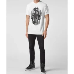 Hot T-shirt Rund Hals SS Skull T-Shirts