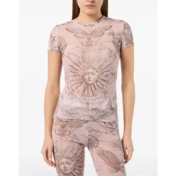 Tulle Pure Fit T-Shirt Butterfly Tattoo T-Shirts & Toppe