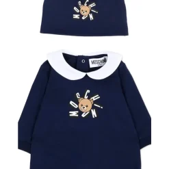 Tutina con cappello logati Børn Jumpsuits
