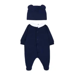 Tutina con cappello logati Børn Jumpsuits