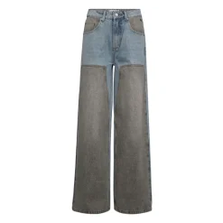 Clearance Two-Tone Patch Tall Jeans Dame Jeans