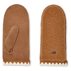 Online fluff Scalloped Mitten Dame Handsker