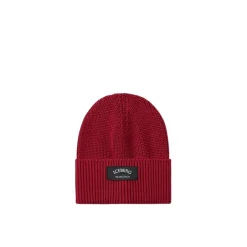 Sale Uld Beanie Hue med Sort Mærke og Logo Børn Huer & Kasketter