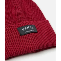 Sale Uld Beanie Hue med Sort Mærke og Logo Børn Huer & Kasketter