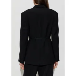 Online Uld Blazer Med Enkel Slids Dame Jakker