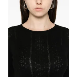 Outlet Uld Crewneck Sweater Dame Striktrøjer & Sweatere