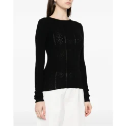 Outlet Uld Crewneck Sweater Dame Striktrøjer & Sweatere