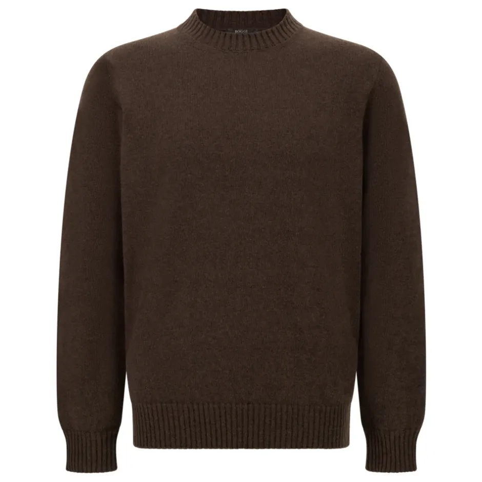 Online Uldblanding Rundhalset Jumper Strik