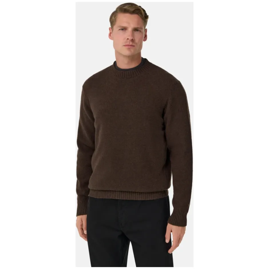 Online Uldblanding Rundhalset Jumper Strik
