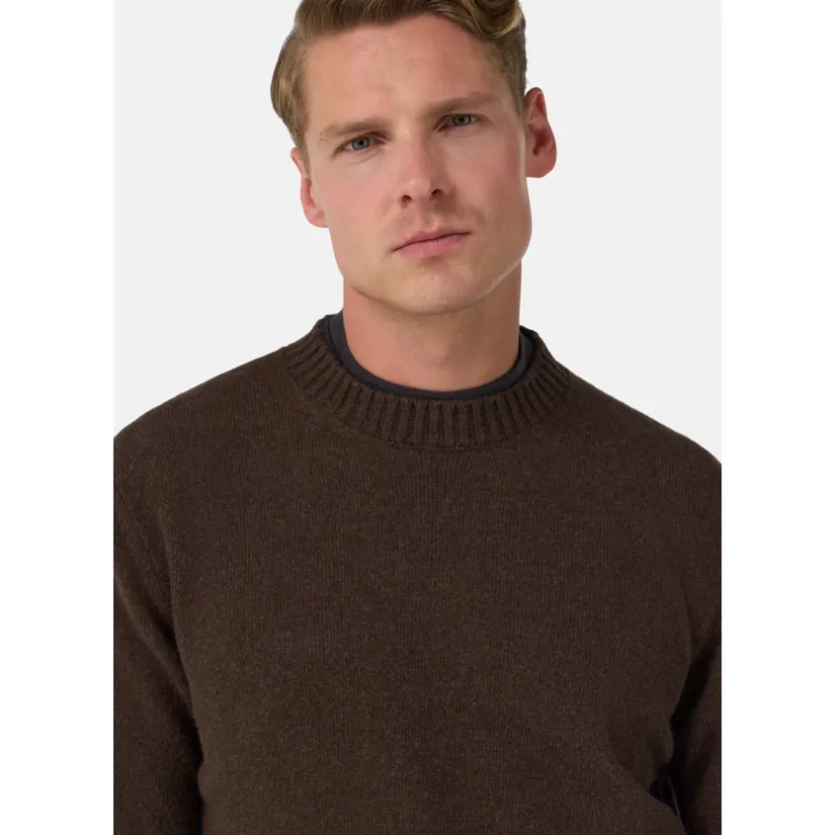 Online Uldblanding Rundhalset Jumper Strik