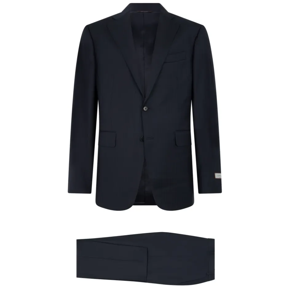 Best Ulddragt med Pin-Striped Motif Jakkesæt