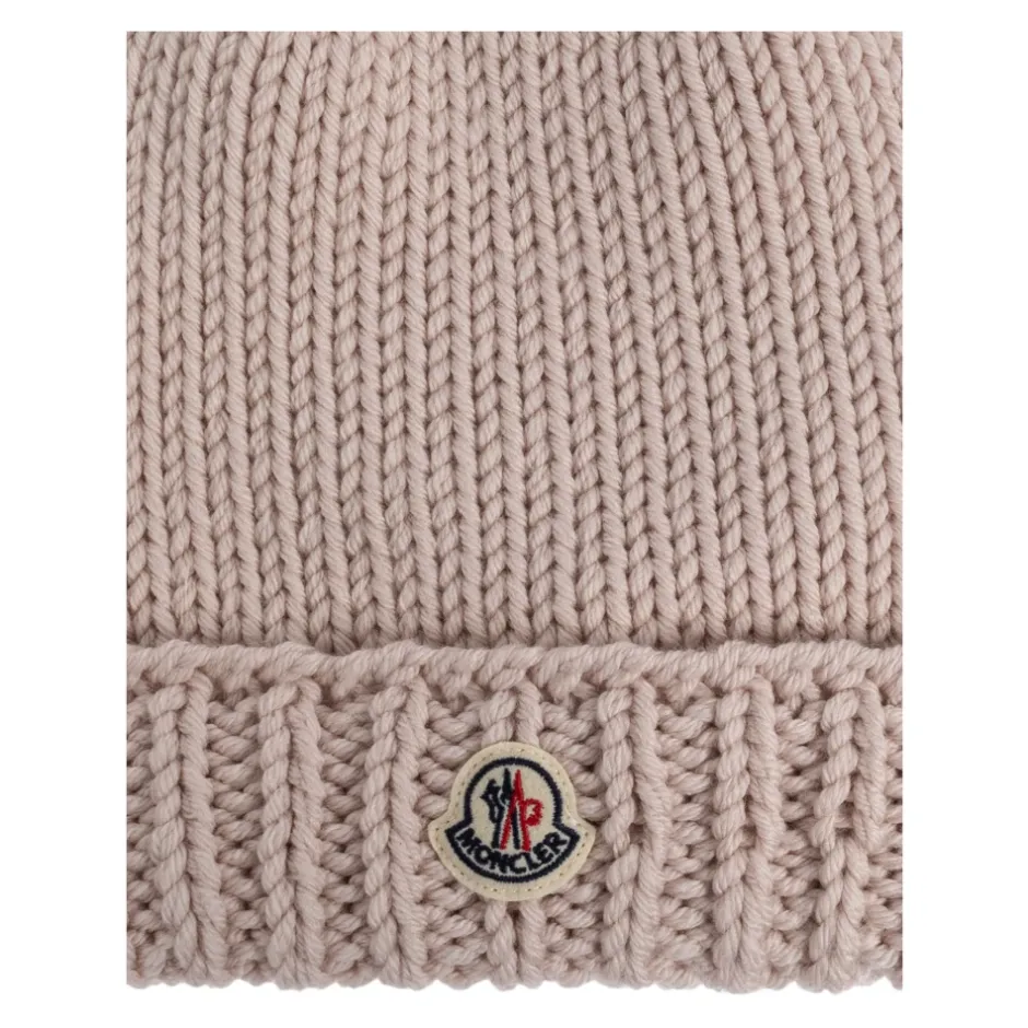 Discount Uldhue med logo-patch Børn Huer & Kasketter