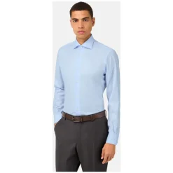 Best ULTIMATE NON IRON Slim Fit Bomuld Twill Skjorte Skjorter