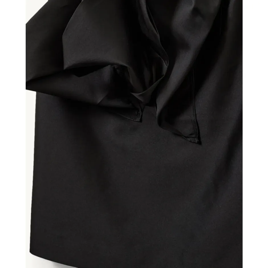 Best Umami Draped Silk Skirt Dame Nederdele