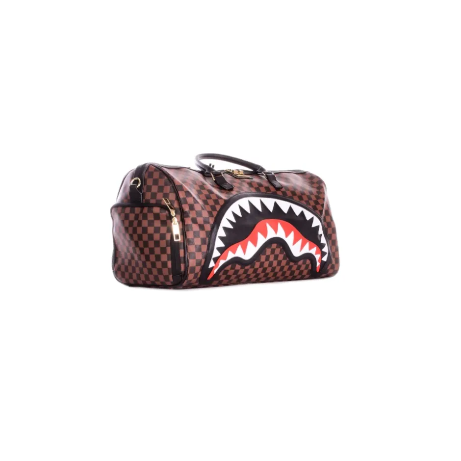 Discount Unisex Logo Front Zip Taske Dame Rejsetasker