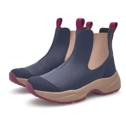 Vandtæt Slip-On Støvle Mørke/Beige Dame Chelsea Boots