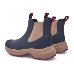Vandtæt Slip-On Støvle Mørke/Beige Dame Chelsea Boots