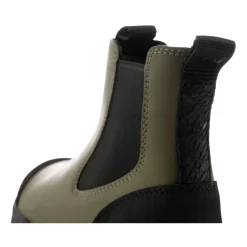 Vandtætte Chelsea Støvler med Fiskelæderdetaljer Dame Chelsea Boots