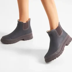Best Varm Vandtæt Slip-On Støvle /Brunt Dame Støvler