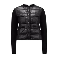 Hot Vatteret uld cardigan - Elegant klassiker Dame Jakker