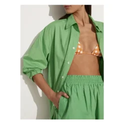 Online Vega Cotton Poplin Shirt Dress Dame Bluser & Skjorter