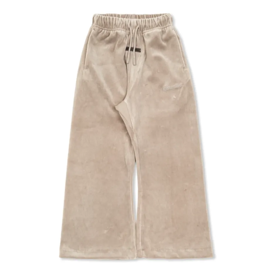 Hot Velour Flare Sweatpant Børn Underdele