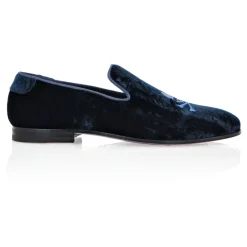 New Velvet Loafers Paisley Loafers