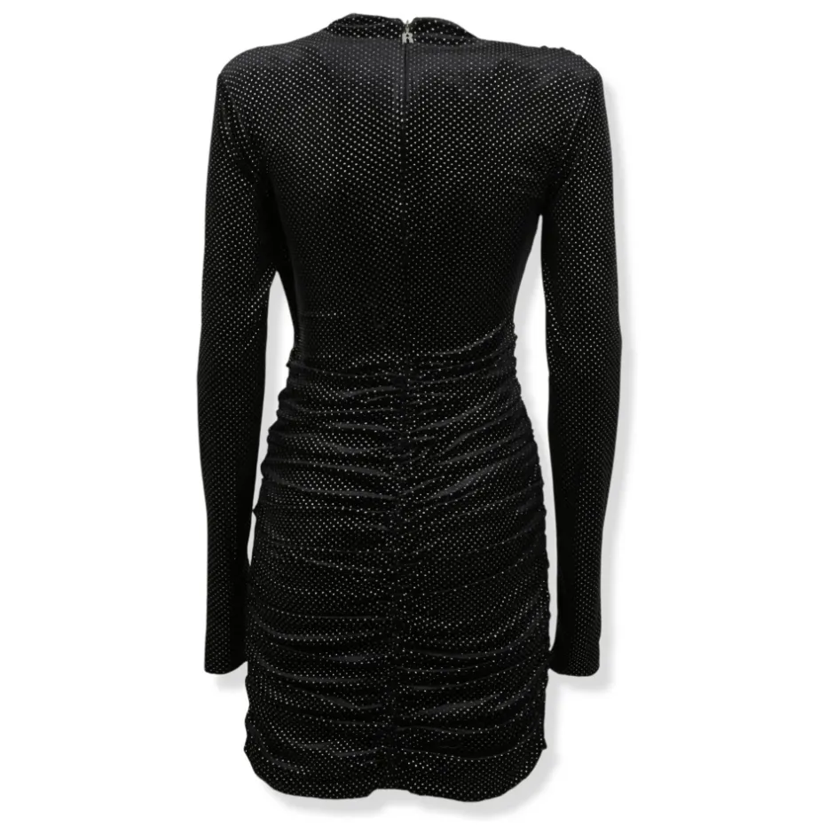 Outlet Velvet Ls Mini Dress Dame Kjoler