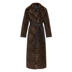 Hot Vendbar Lang Vinter Faux Fur Frakke Dame Frakker