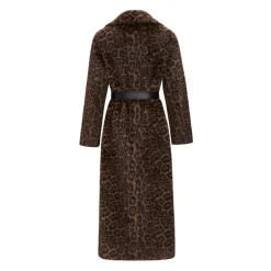 Hot Vendbar Lang Vinter Faux Fur Frakke Dame Frakker