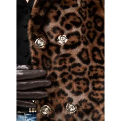 Hot Vendbar Lang Vinter Faux Fur Frakke Dame Frakker