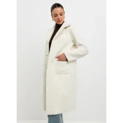 New Vendbar Printet Frakke Catty - Dame Frakker