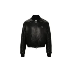 Clearance Veste bomber en cuir d'agneau Jakker