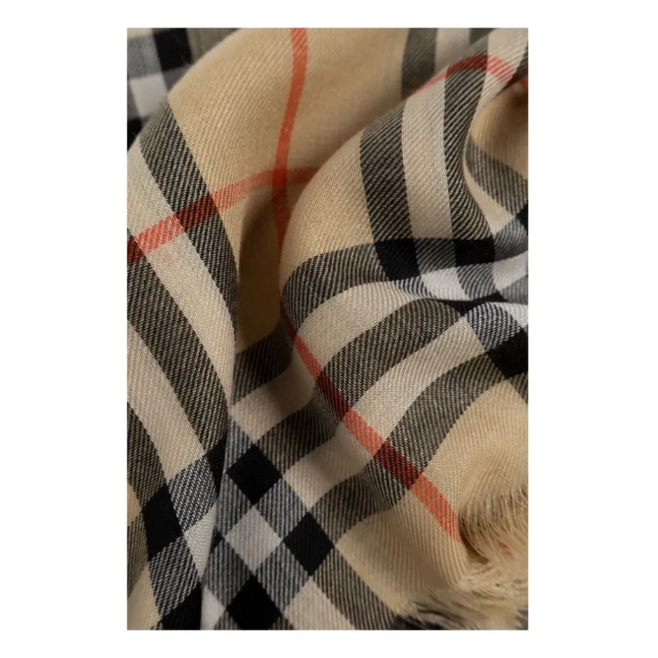 Online Vintage Check Tørklæde Halstørklæder Og Tørklæder