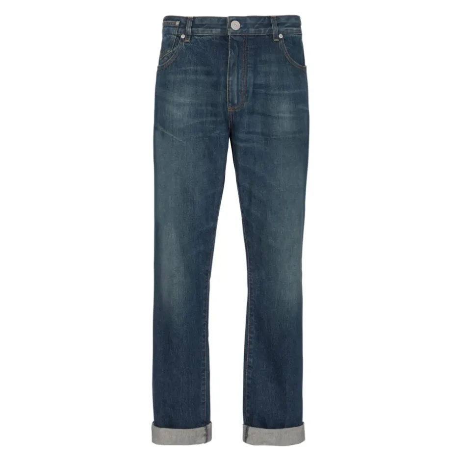 Clearance Vintage Straight-leg Jeans Jeans