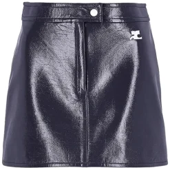 Hot Vinyl Re-edition Skirt Dame Nederdele