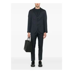 Online Virgin Wool Pinstripe Suit Jakkesæt