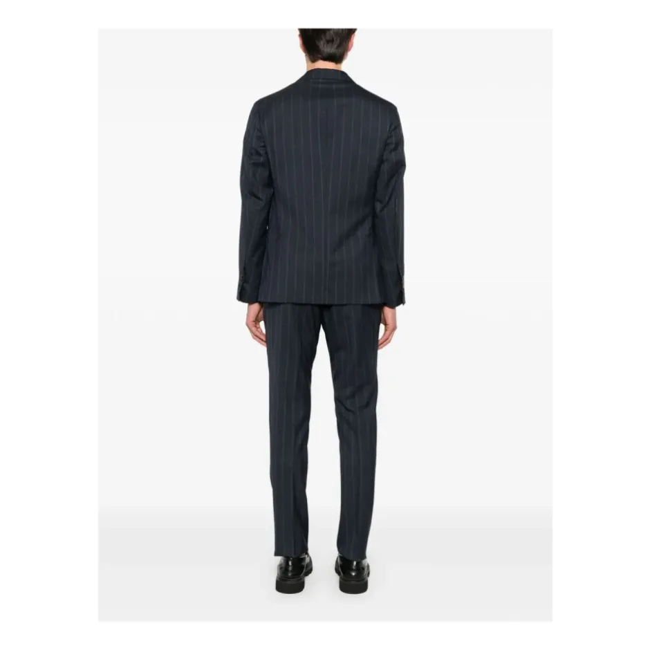 Online Virgin Wool Pinstripe Suit Jakkesæt