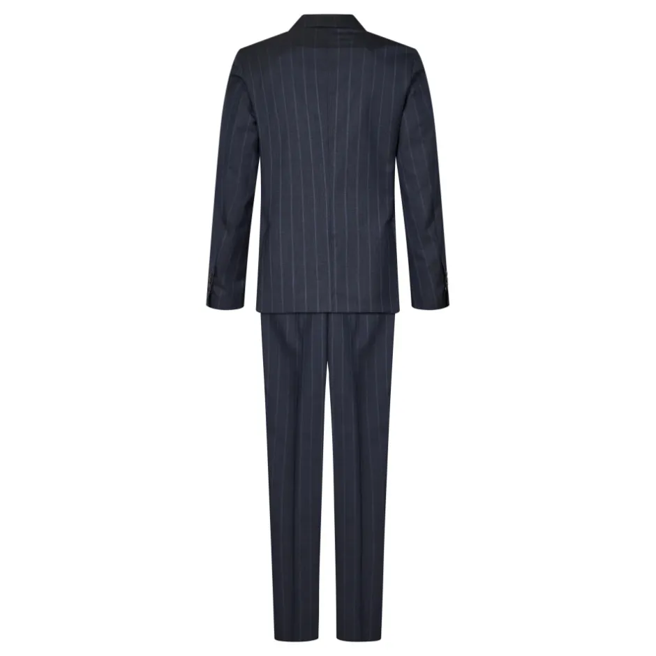 Online Virgin Wool Pinstripe Suit Jakkesæt