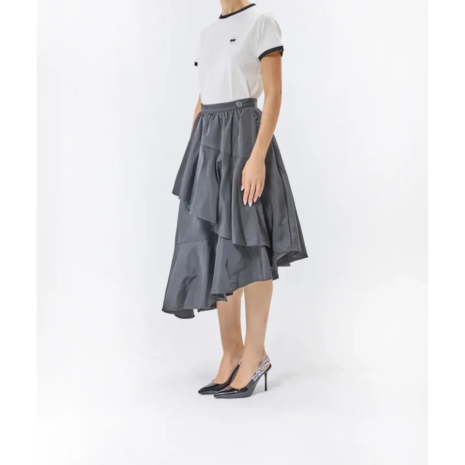 Best Voluminous Ruffle Skirt Dame Nederdele