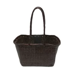 Vævet Tote Bag Dame Indkøbstasker