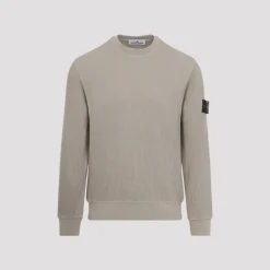 Waffle Fleece Crewneck Sweatshirts