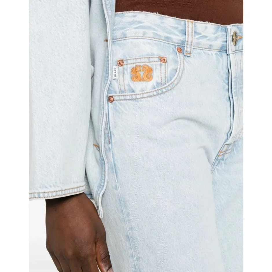 Sale Wide Jeans Dame Jeans