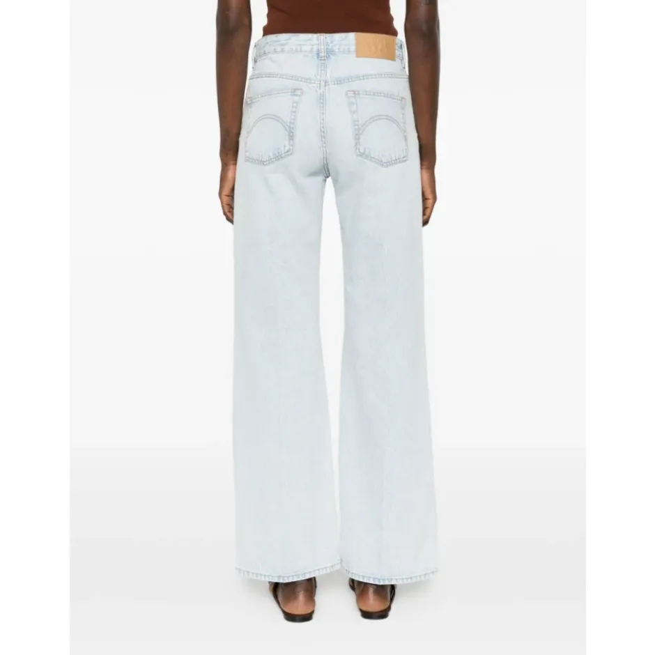 Sale Wide Jeans Dame Jeans