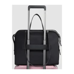 Clearance Women's computer tote with iPad® compartment, RFID and shock absorbing protection Dame Laptop Tasker