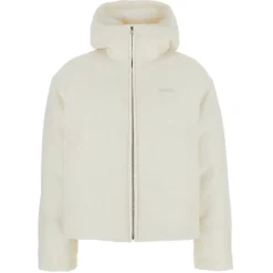 Sale Wool Bouclé Jakke med Logo Dame Jakker
