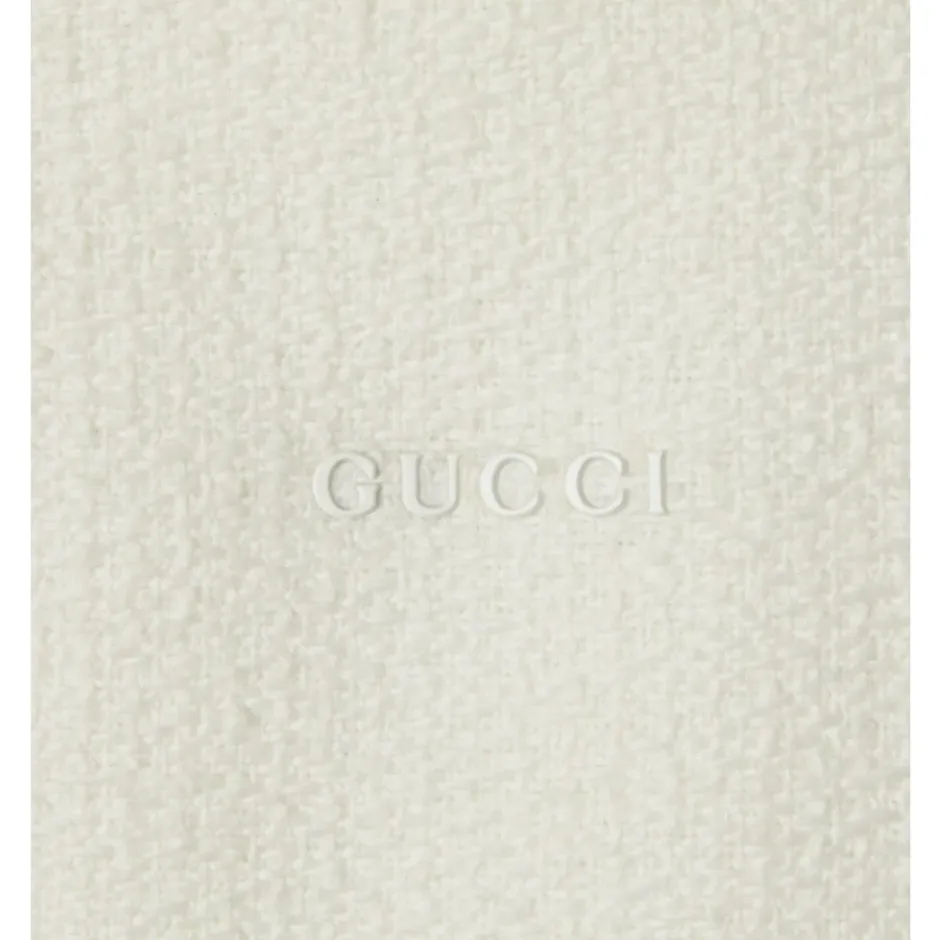 Sale Wool Bouclé Jakke med Logo Dame Jakker